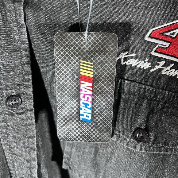 Antigua NASCAR Kevin Harvick #4 Button Up Shirt Men's XL - NEW with Tags! - Picture 4 of 7